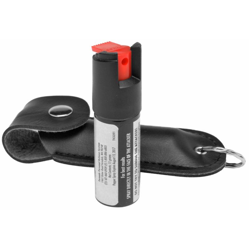 Ruger Key Chain Pepper Spray Net weight 0.388 Ounce Black