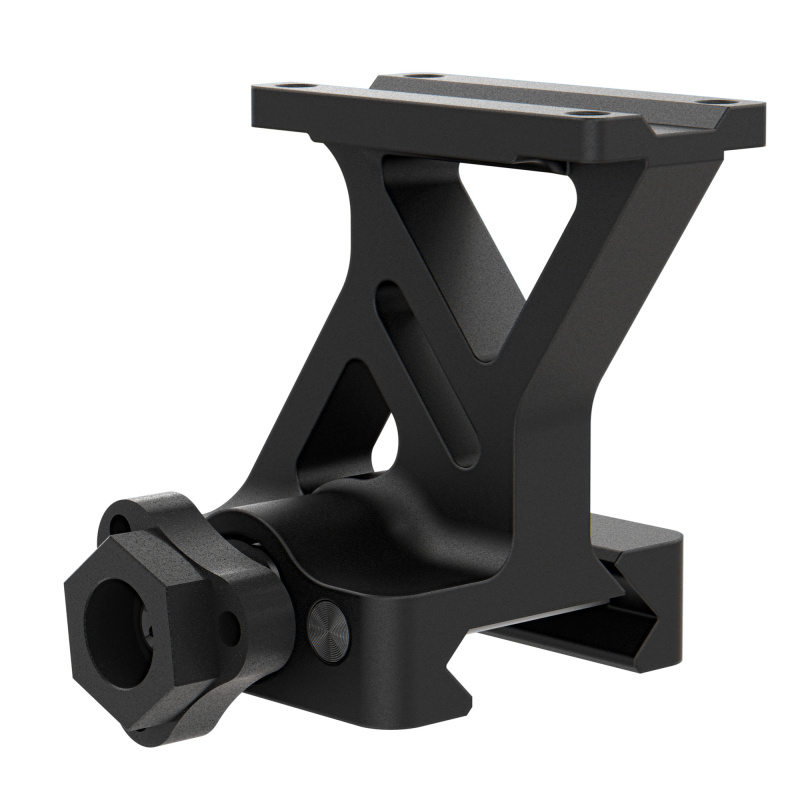 Extra High Mount, Quick Release, Fits Trijicon MRO, Anodized Finish, Black AC32114