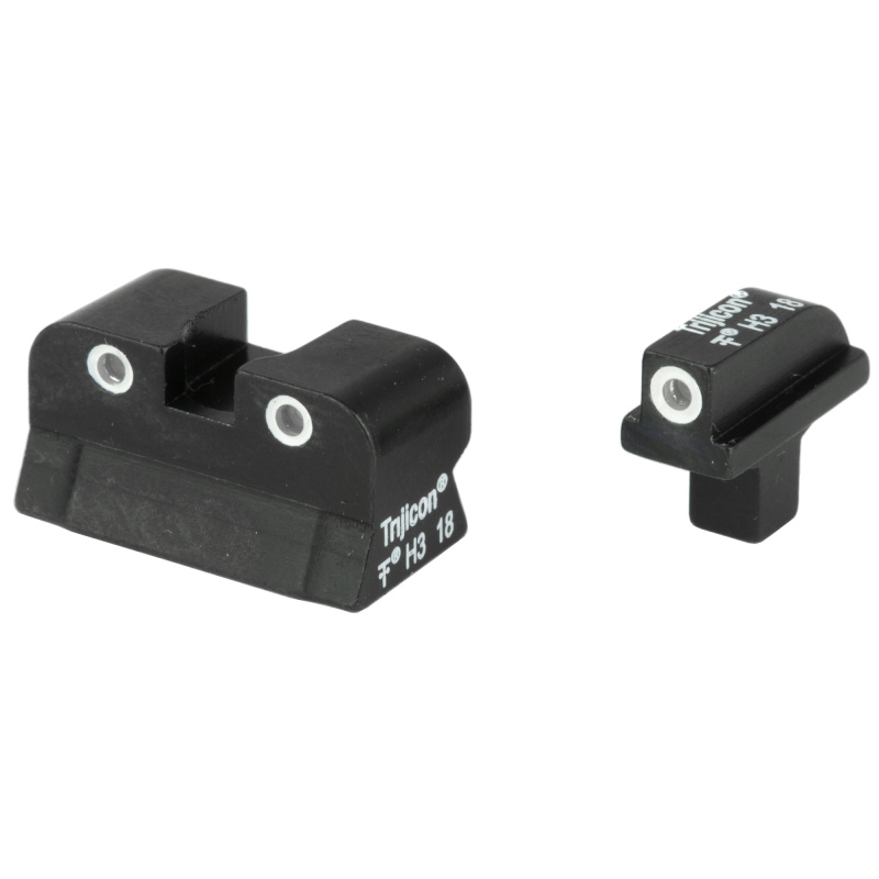 Bright And Tough 3-Dot Night Sights Colt Government/Combat Elite And Delta Elite .125 Tang