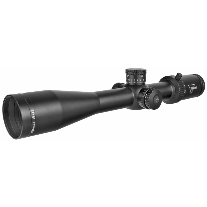 Credo® HX 2.5-15x42 Second Focal Plane (SFP) Riflescope w/ Red MOA Center Dot