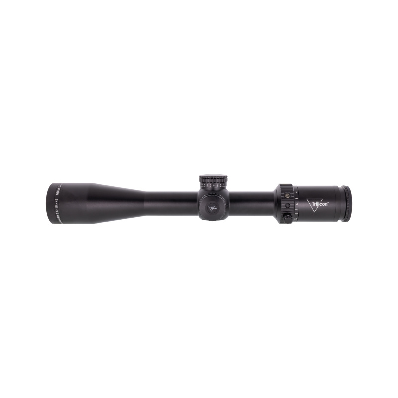 Credo HX, Second Focal Plane Rifle Scope, 2.5-15X Magnification, 42mm Objective, 30mm Main Tube, Red/Green PowerDot Reticle, BDC Hunter Holds, Satin Finish, Black, Exposed Elevation Toolless Adjuster, Return to Zero Feature CRHX1542-C-2900054