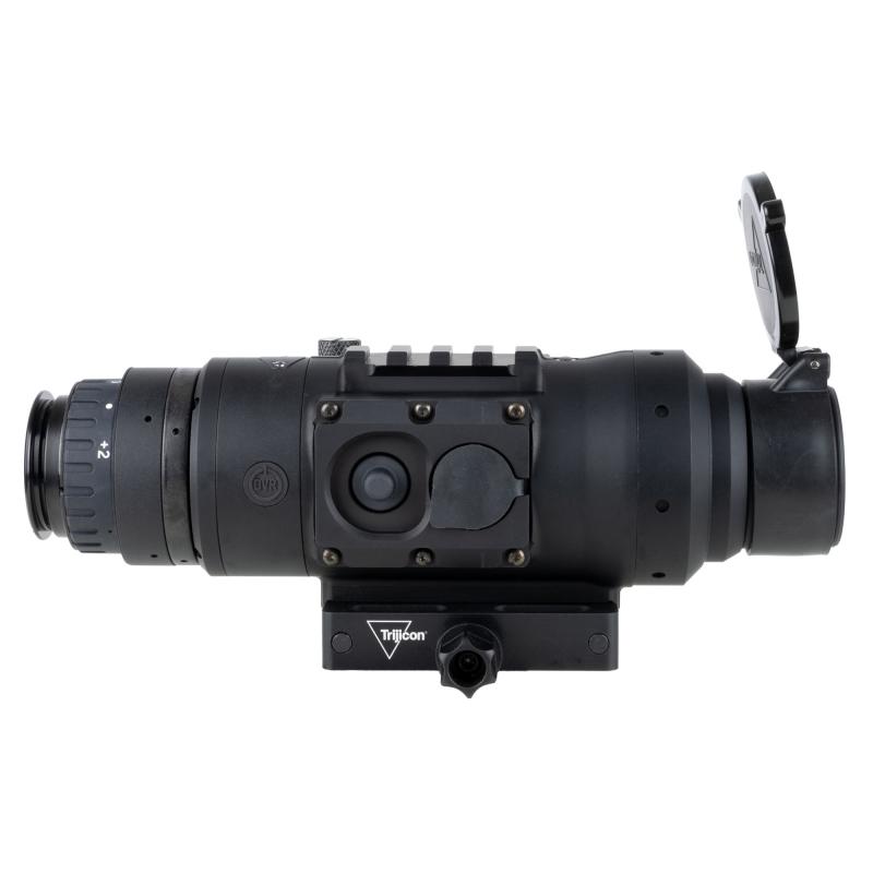 Reap-IR, Type 4, Thermal Waepon Sight, 1.2X Optical Magnification, 1-8X Digital Zoom, 1.2-9.6X Combined Magnification, 24mm Objective, Multiple Reticles, 640x480 Pixels, 30Hz/60Hz Frame Rate, Q-LOC Picatinny Rail Mount, Black REAP-24-4