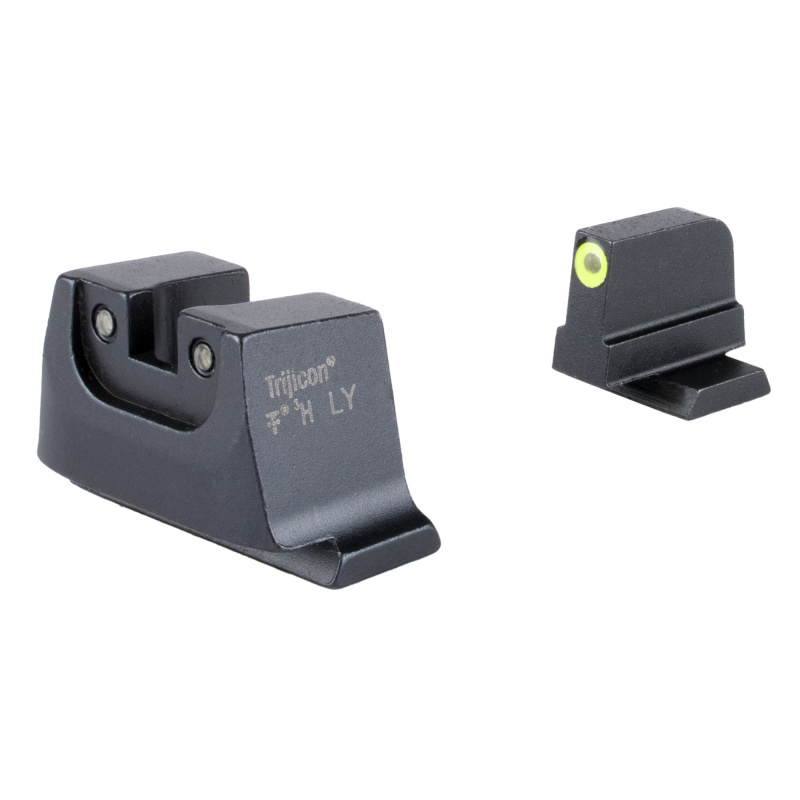 Suppressor/Optic Height, Night Sights, Yellow Front with Black Rear & Green Lamps, Fits Smith & Wesson M&P C.O.R.E./M&P M2.0 SA240-C-601149