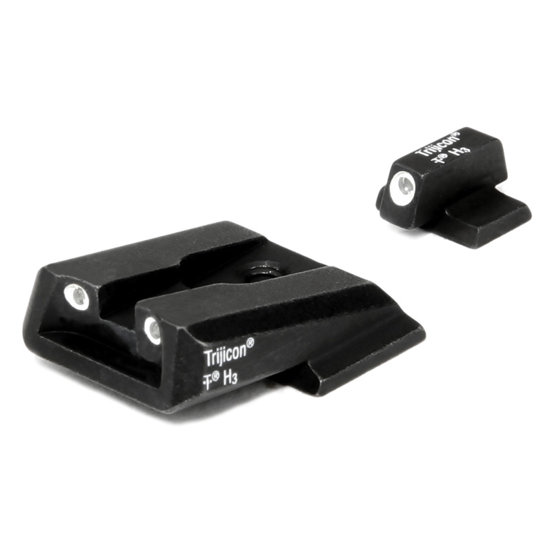 Bright & Tough™ Night Sights Novak M&P 3 Dot Front & Rear Night Sight Set