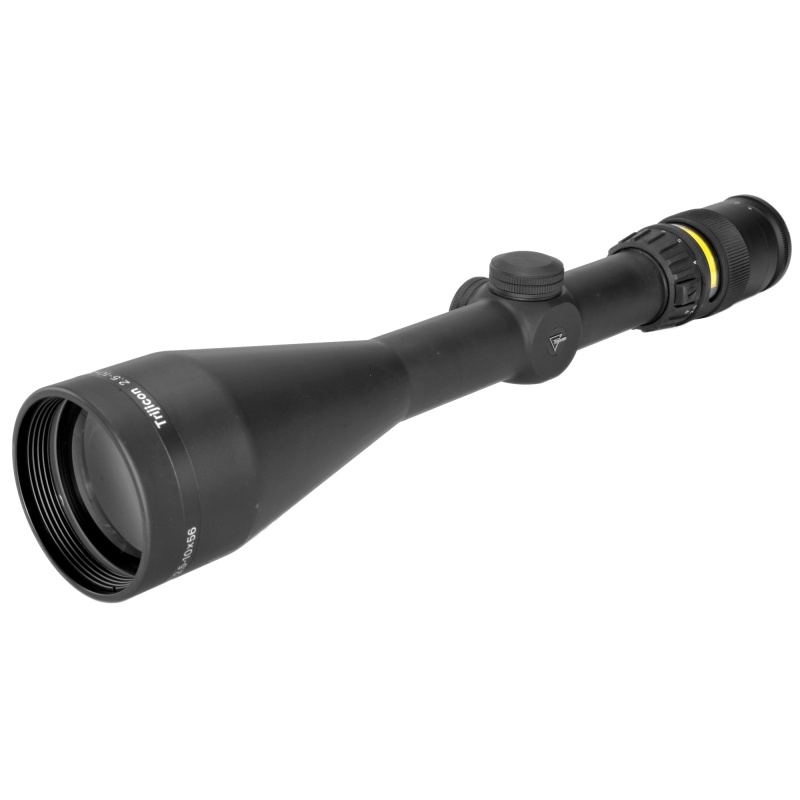 AccuPoint® 2.5-10x56 Riflescope Standard Duplex Crosshair w/ Amber Dot