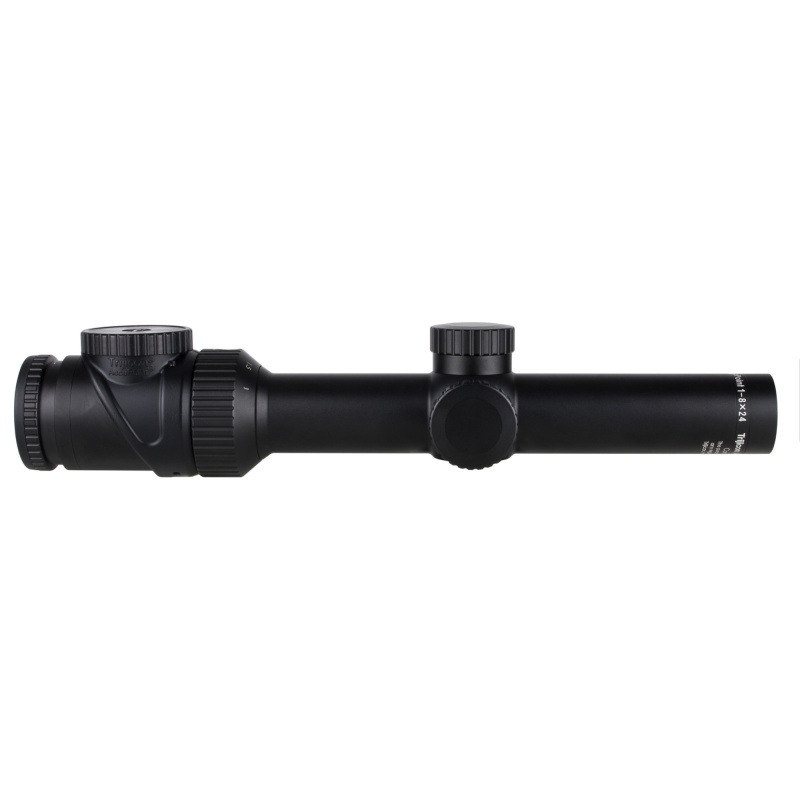 AccuPoint, Second Focal Plane Rifle Scope, 1-8X Magnification, 24mm Objective, 30mm Main Tube, Green Hunter Holds, Satin Finish, Black, Tritium and Fiber Optic Illuminated Reticle TR35-C-200183