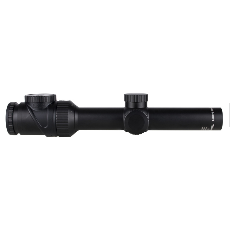 AccuPoint, Second Focal Plane Rifle Scope, 1-8X Magnification, 24mm Objective, 30mm Main Tube, Red BAC Post, Satin Finish, Black, Tritium and Fiber Optic Illuminated Reticle TR35-C-200184