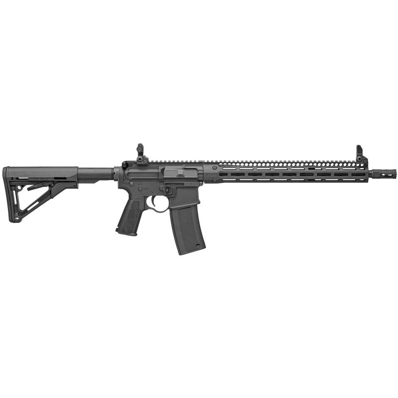SPC A4, Semi-automatic, AR, Billet (No Forward Assist), 223REM/556NATO, 16" Barrel, Muzzle Brake, Black Anodized Finish, 15" MLOK Rail, Troy Grip, Magpul CTR Stock, Front/Rear Flip Sights, 30Rd SCAR-CA4-16BT-B1
