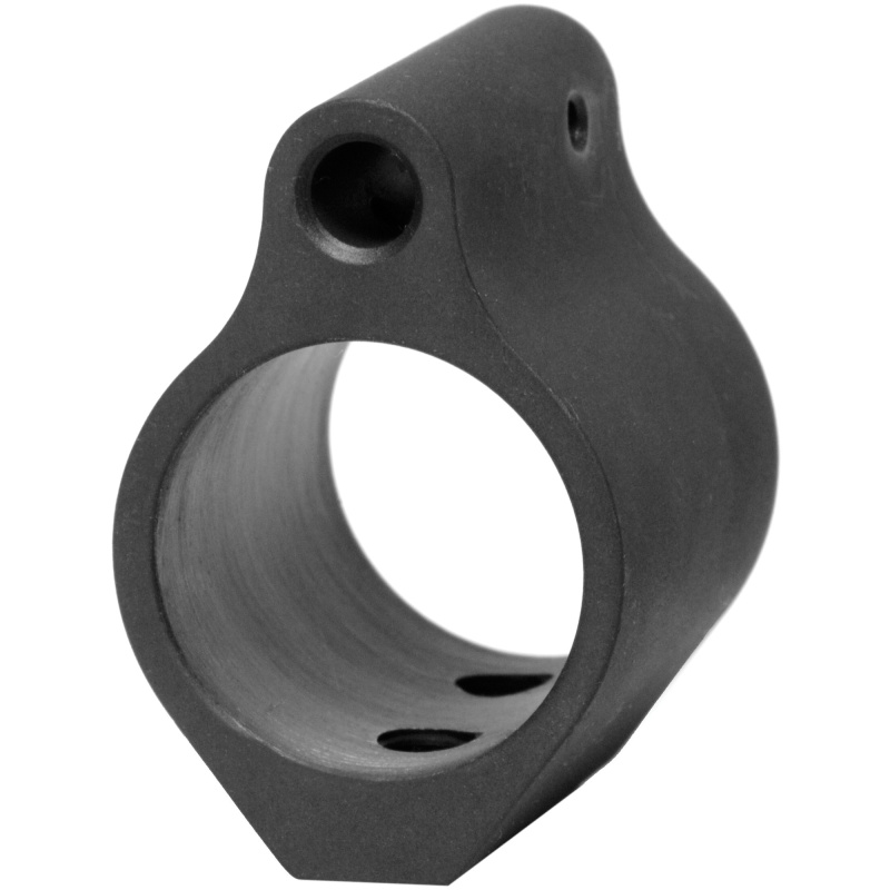 Low Profile Gas Block Pro Grade Stainless Steel Black Oxide Finish