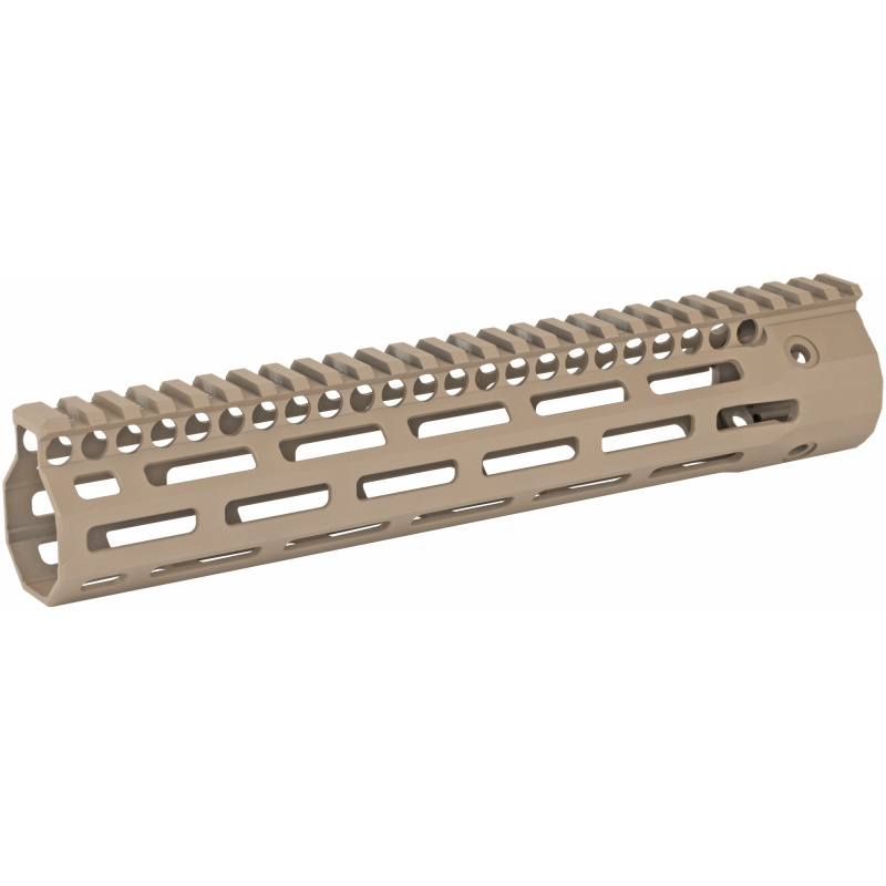 BattleRail, 10.5" Low-Profile SOCC Rail, Fits AR, 223REM/556NATO, M-LOK, Aluminum, Flat Dark Earth SRAI-SR1-10FT-00