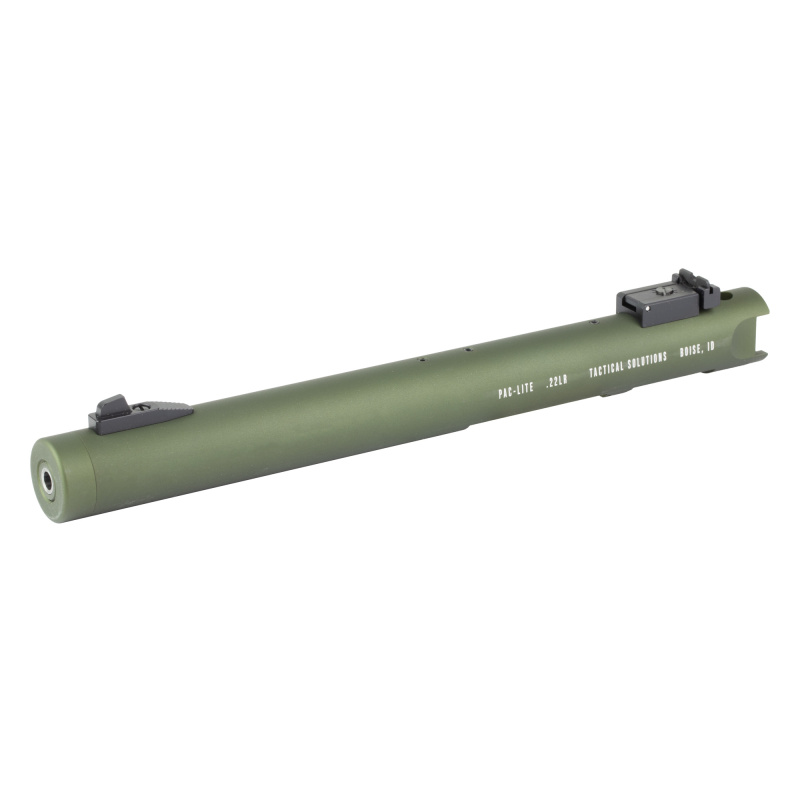 Pac-Lite, 6" Threaded Barrel, Fits Ruger Mark I,II, III and 22/45 Series Pistols, Olive Drab Green PL6TEMODNF