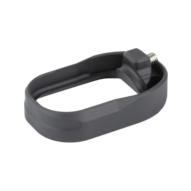 Carry Magwell, Aluminum Construction, Fits GLOCK 19 Gen 5, Anodized Finish, Flat Black GMW5-AC1900