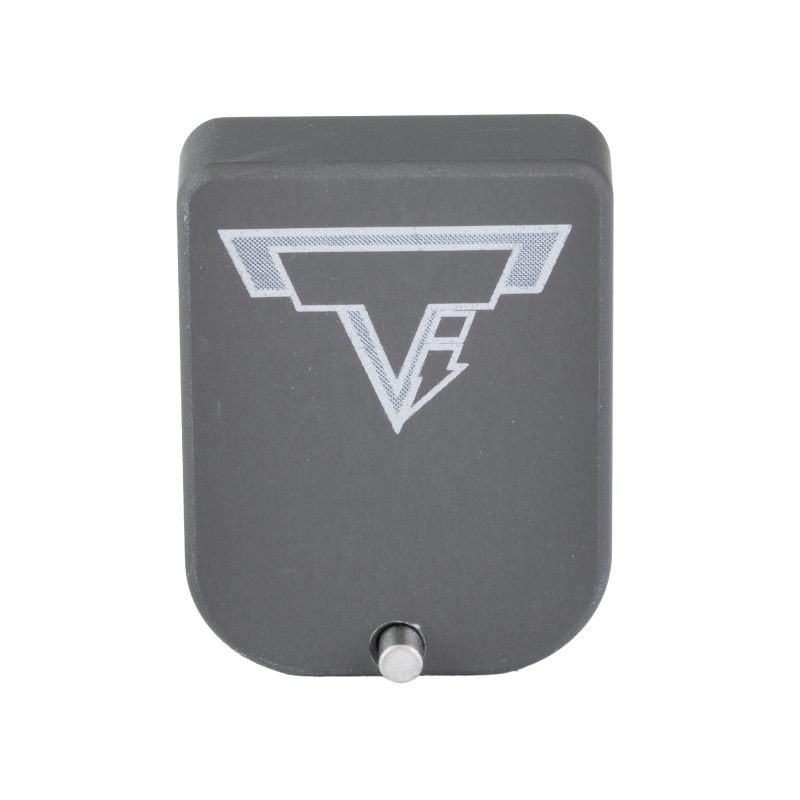 Base Pad, Magazine Extension, Fits 2011 Style Magazines in 9MM/38 Super, +2 Rounds of 9MM, Anodized Finish, Titanium Gray STVB-4G05