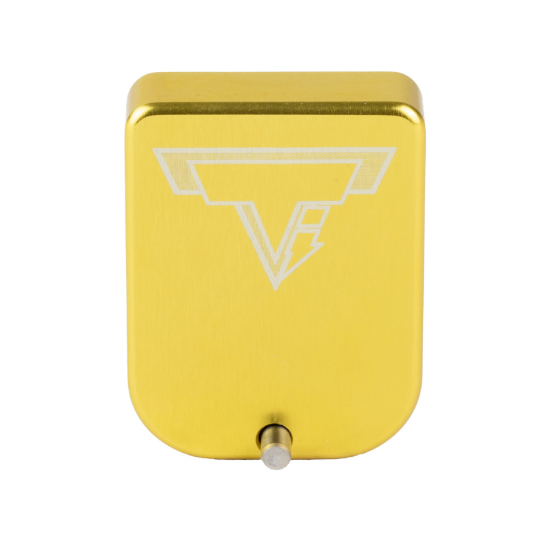 Base Pad, Magazine Extension, Fits 2011 Style Magazines in 9MM/38 Super, +2 Rounds of 9MM, Anodized Finish, Gold STVB-4G09