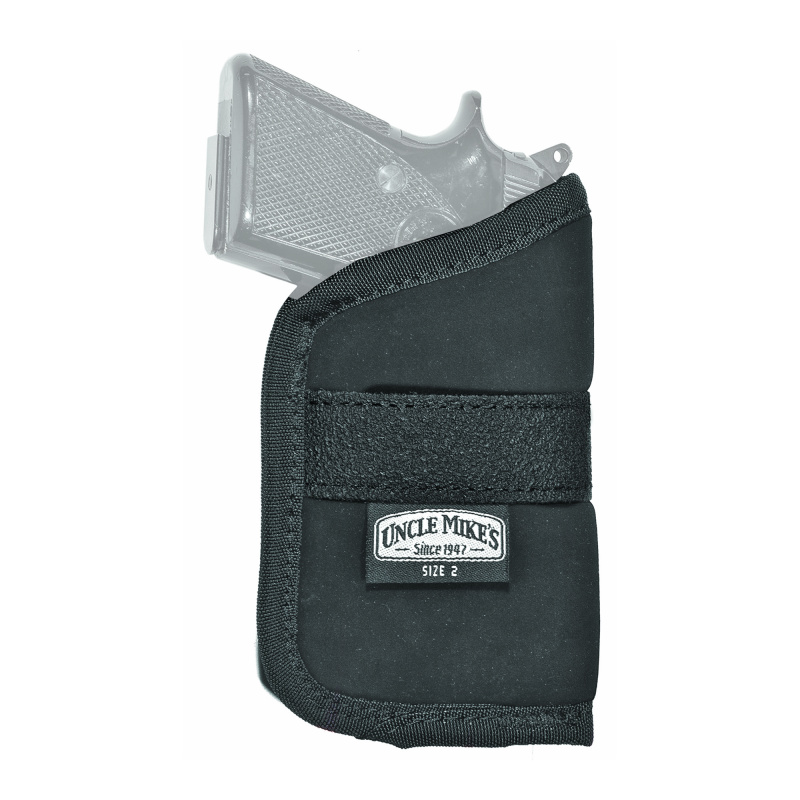 Inside Pocket Holster, Size 2, Fits Most 380, Ambidextrous, Black 87442A