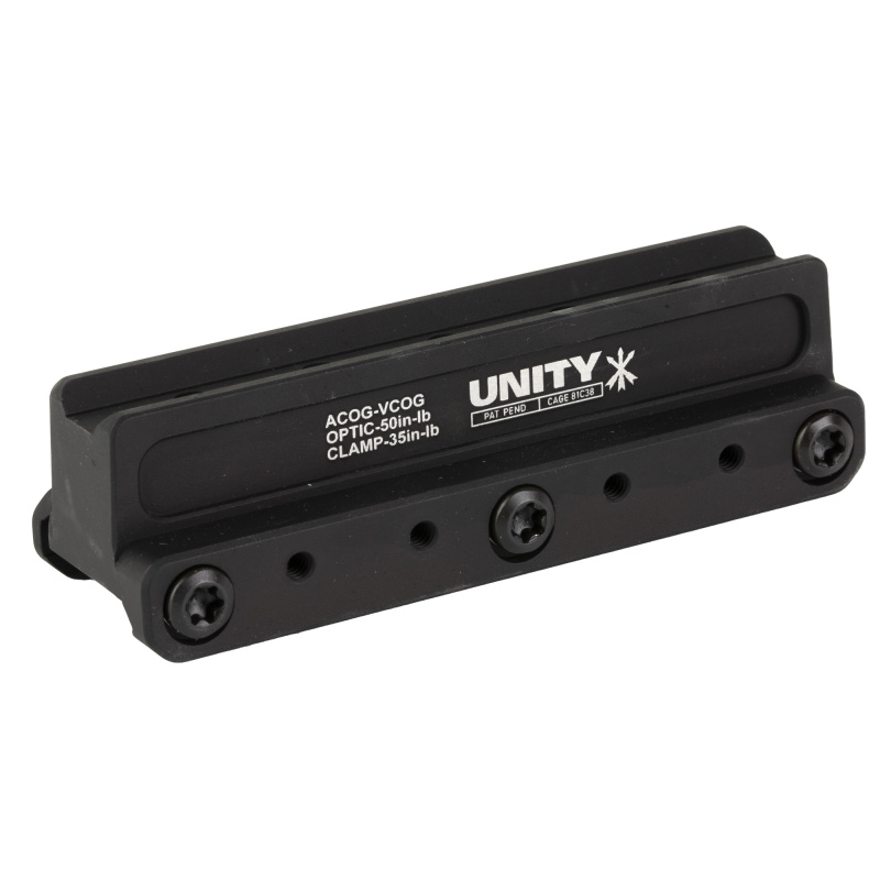FAST, Red Dot Mount, 2.05" Optical Height, Compatible with ACOG/VCOG Footprints, Anodized Finish, Black FST-COGB