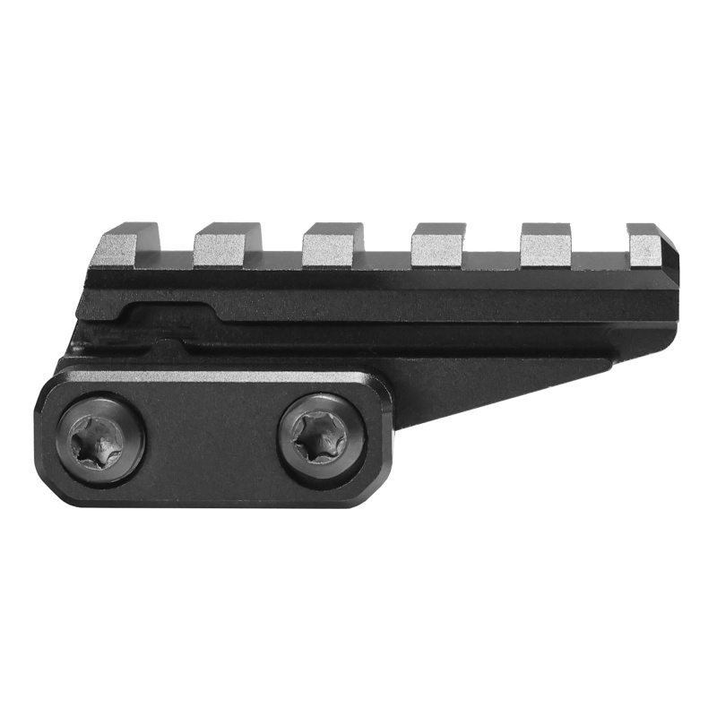 FAST, Accessory Riser, .725" Height, Fits Picatinny, Anodized Finish, Black FST-RLB