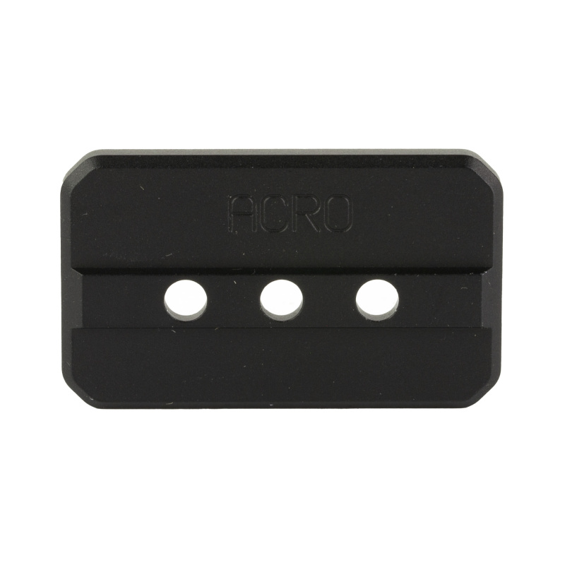FAST, Offset Optic Mounting Plate, 2.05" Optical Height, Compatible with UNITY LPVO Mount and Adapter, ACRO Footprint, Anodized Finish, Black FST-SOPA