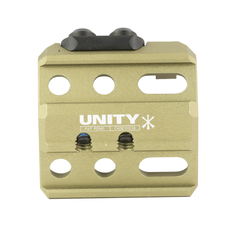 FUSION, Micro Hub Base, Anodized Finish, Flat Dark Earth FUS-MHF