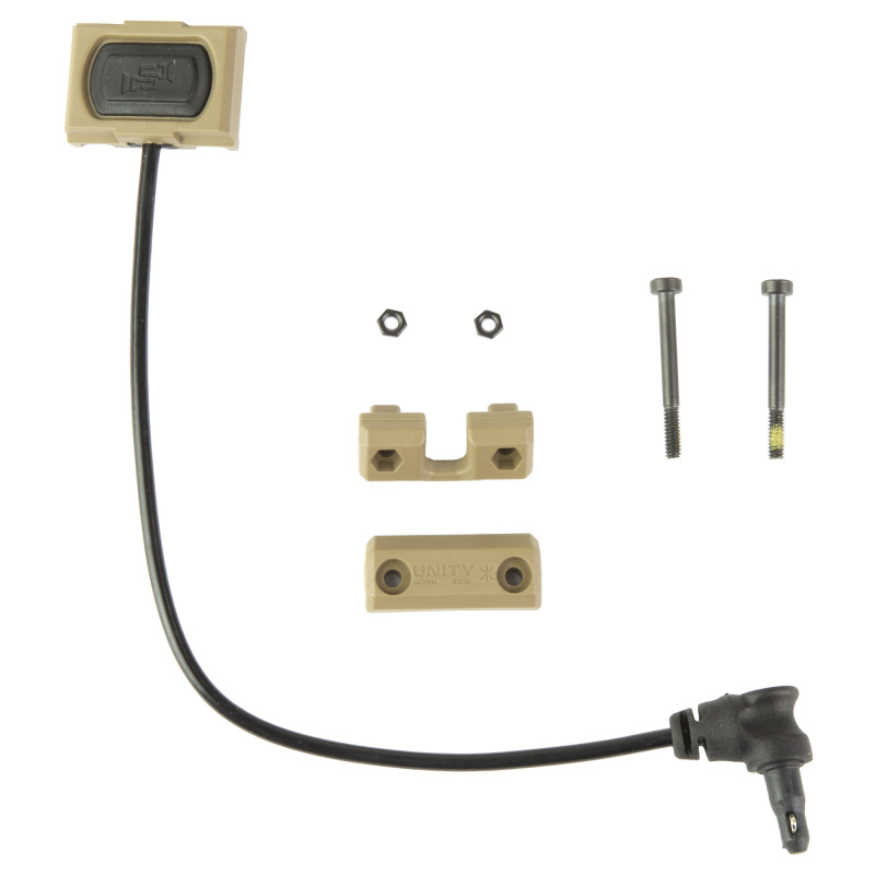 ModButton Lite, 7", Remote Switch For Crane Laser, Fits Picatinny, Flat Dark Earth MBL-FDE-CL-7