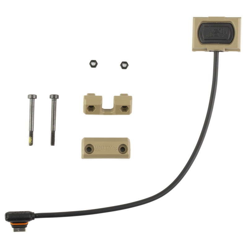 ModButton Lite, Link, 7", Remote Switch for USB-C, Fits Picatinny, Flat Dark Earth MBL-FDE-UC-7