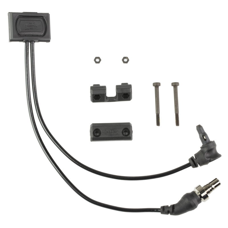 ModButton Lite SYNC, 7", Dual Lead Remote Switch For Surefire Scout and Crane Laser, Fits Picatinny, Black MBL2-BLK-SF-CL-7