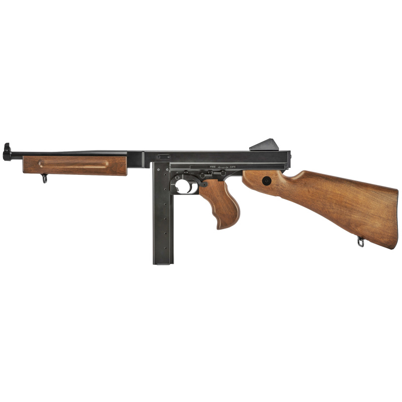 M1A1, Air Rifle, 177 BB, 435 Feet Per Second, Full Auto, 12" Barrel, Black Color, Wood Stock and Grip, 30Rd 2251820
