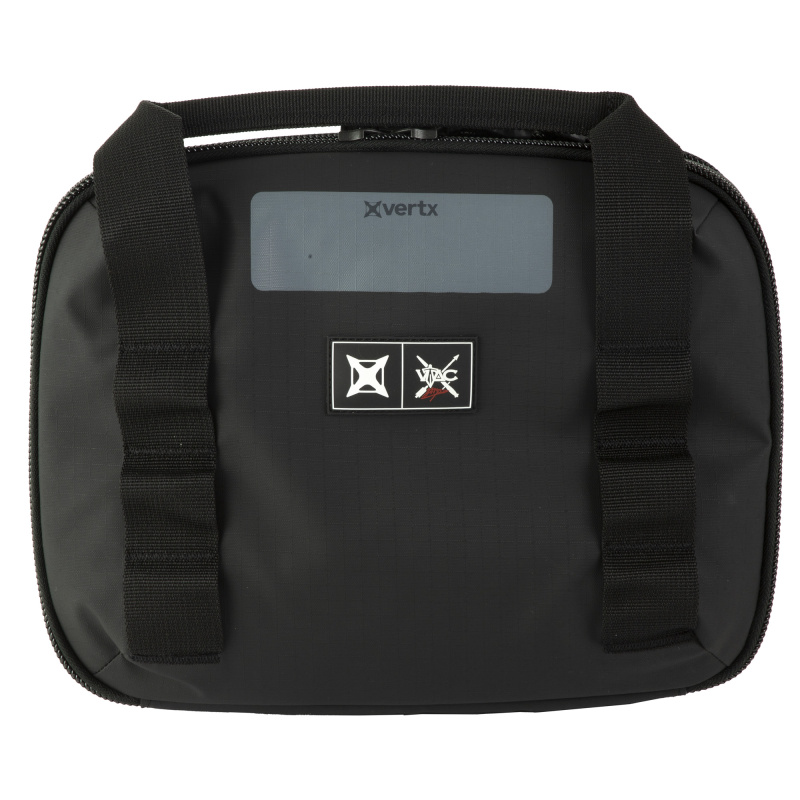 VTAC Double Pistol Case, Black, 11.4"x9.1x5.1", Nylon 5710-IBK