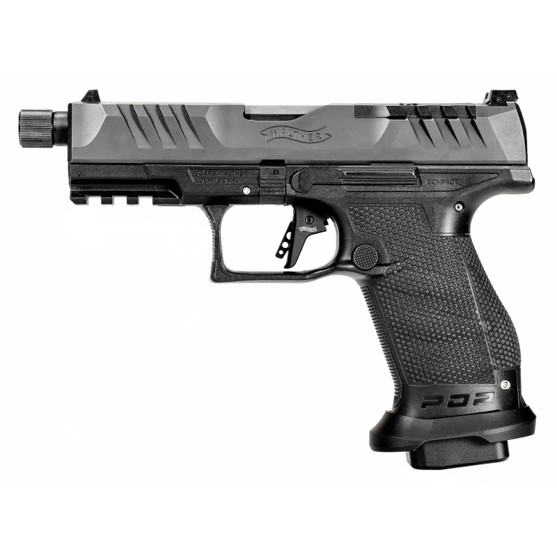 PDP Pro SD |9MM 4.6" Barrel, Threaded Barrel, Black, Adjustable Rear Sight, Optics Ready, 15 Rounds, Striker Fired, Semi-automatic, Polymer Frame Pistol, Compact,  2844176