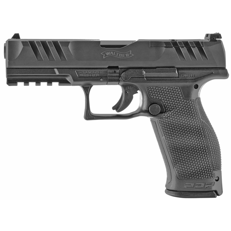 PDP Optics Ready |9mm 4 Inch Barrel, Optics Mounting Plate, Black Finish, Picatinny Rail, 18 Round Magazines