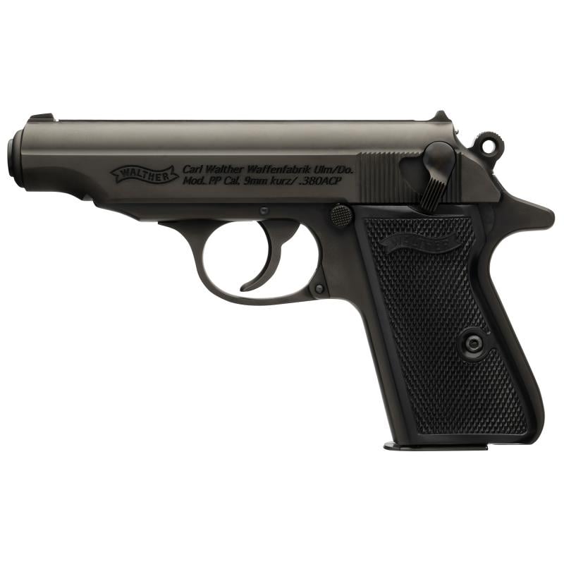 PP |.380 ACP 3.9 Inch Barrel Black Finish Fixed Sights, Two 7 Rd Mags, DA/SA