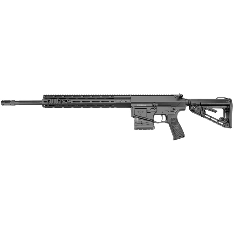 Super Sniper, Semi-automatic, AR, 6.5 Creedmoor, 20" Fluted Barrel, Black Armor Tuff Finish, 20Rd SS-65CF20BLACK