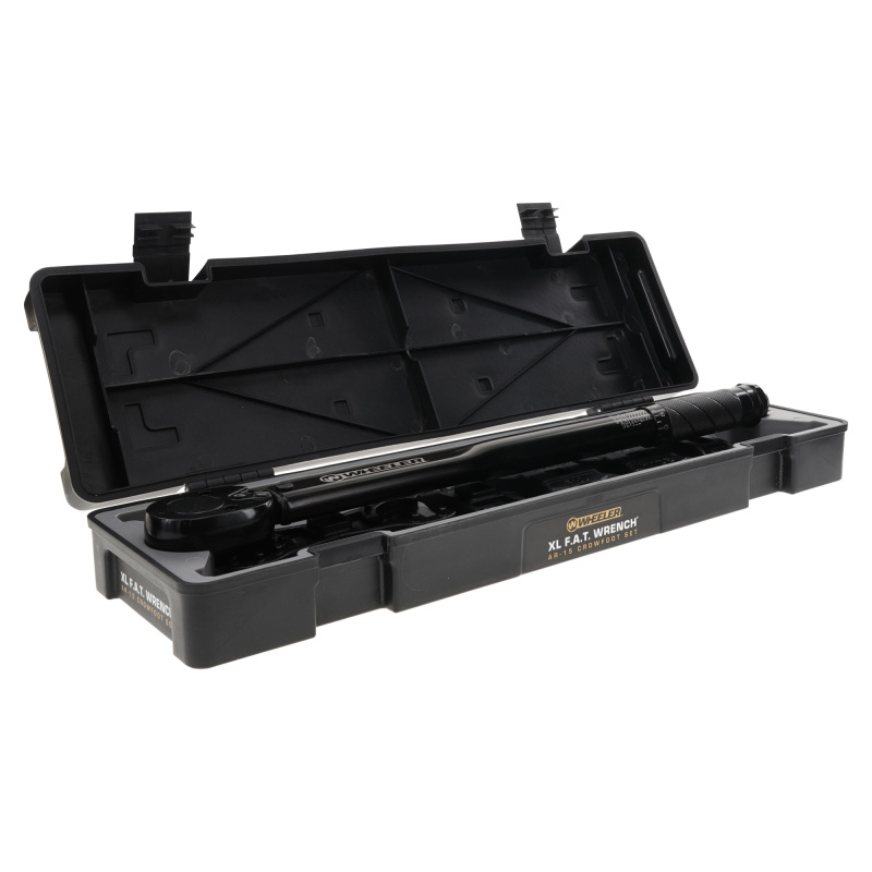 Delta Series, XL FAT Wrench, Torque Wrench, Black Steel Construction, Includes (5) Crowfoot Wrenches 1196191