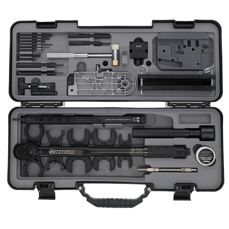 Delta Series Pro, Ultimate AR15 Armorer's Kit, Black, 28 Piece, Steel/Plastic Construction 4002649