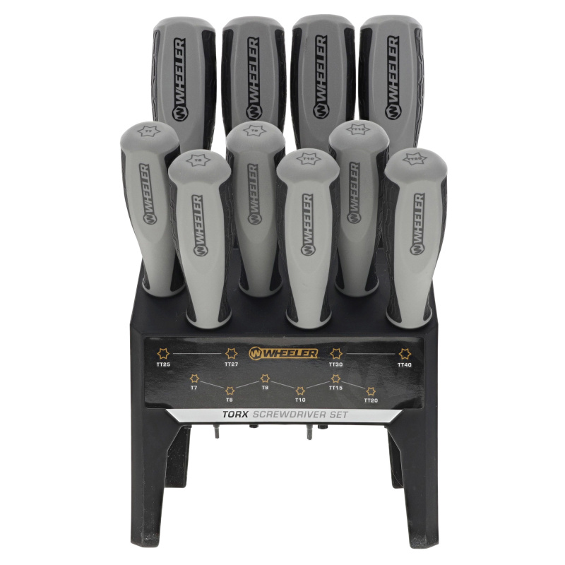 Torx Bench Driver Set, 10 Piece, Black 4005278