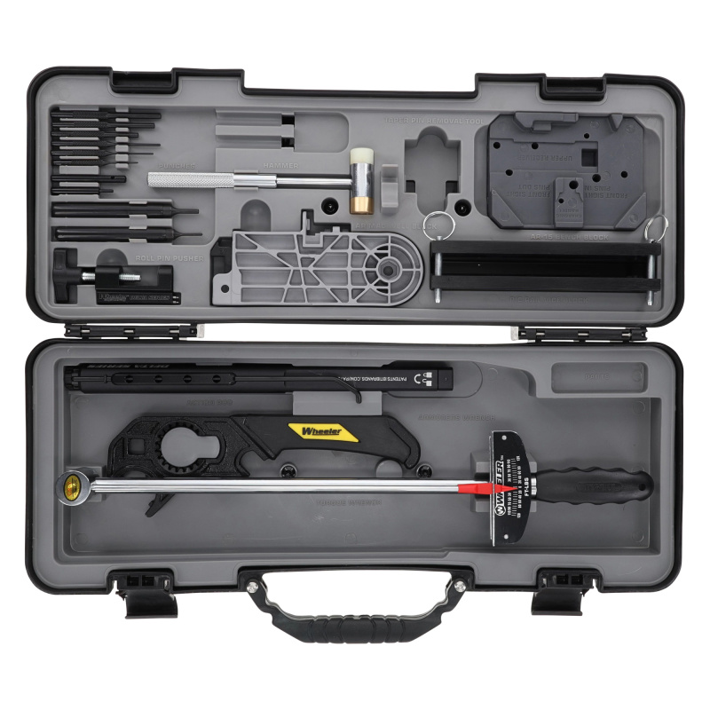 Delta Series Pro, AR15 Armorer's Kit, 18 Piece Set, Black, Steel/Plastic Construction 4005282