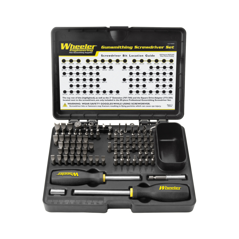 Deluxe Gunsmithing Screwdriver Set