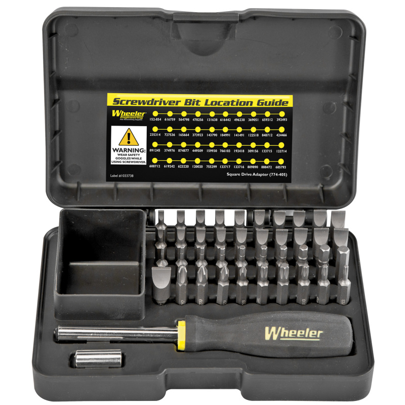 Wheeler 43 Piece Professional Gunsmithing Screwdriver Set