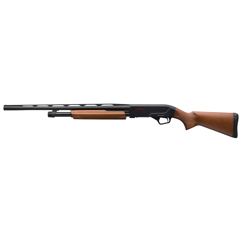 Super X Pump Compact Field 12 Gauge 26 Inch Vent Rib Barrel 3 Inch Chamber Matte Black Finish Hardwood Satin Finished Stock 4 Round