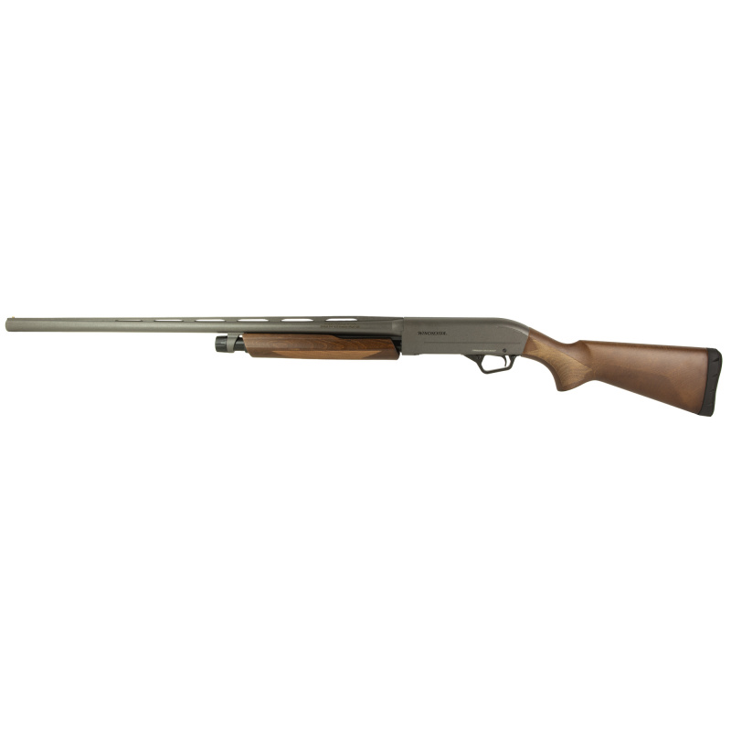 SXP Hybrid Hunter, Pump Action Shotgun, 12 Gauge, 3" Chamber, 28" Barrel, Perma-Cote Finish, Gray, Wood Furniture with Satin Finish, 4 Rounds 512440392
