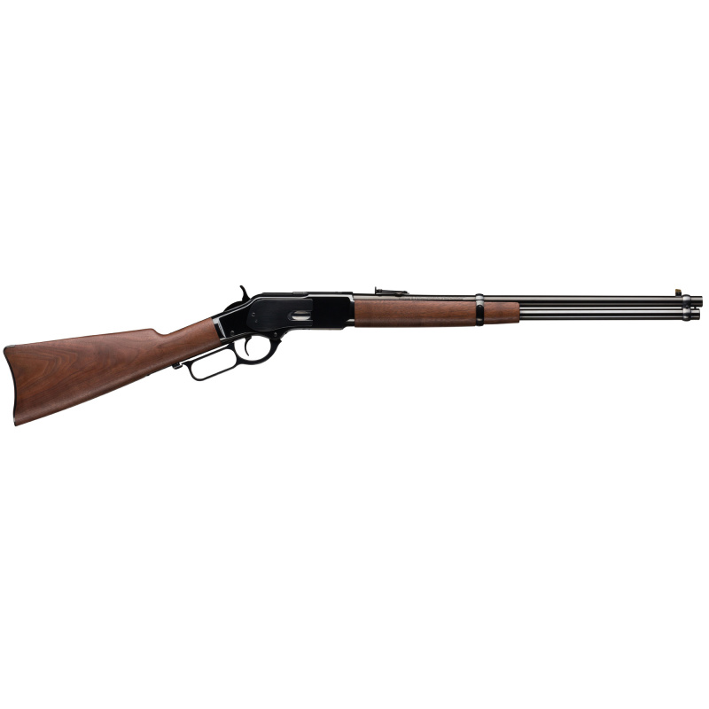 Model 1873 Carbine, Lever Action Rifle, 357 Magnum, 20" Round Barrel, Blued Finish, Black Walnut Stock, Adjustable Rear Sight, 10 Rounds 534255137