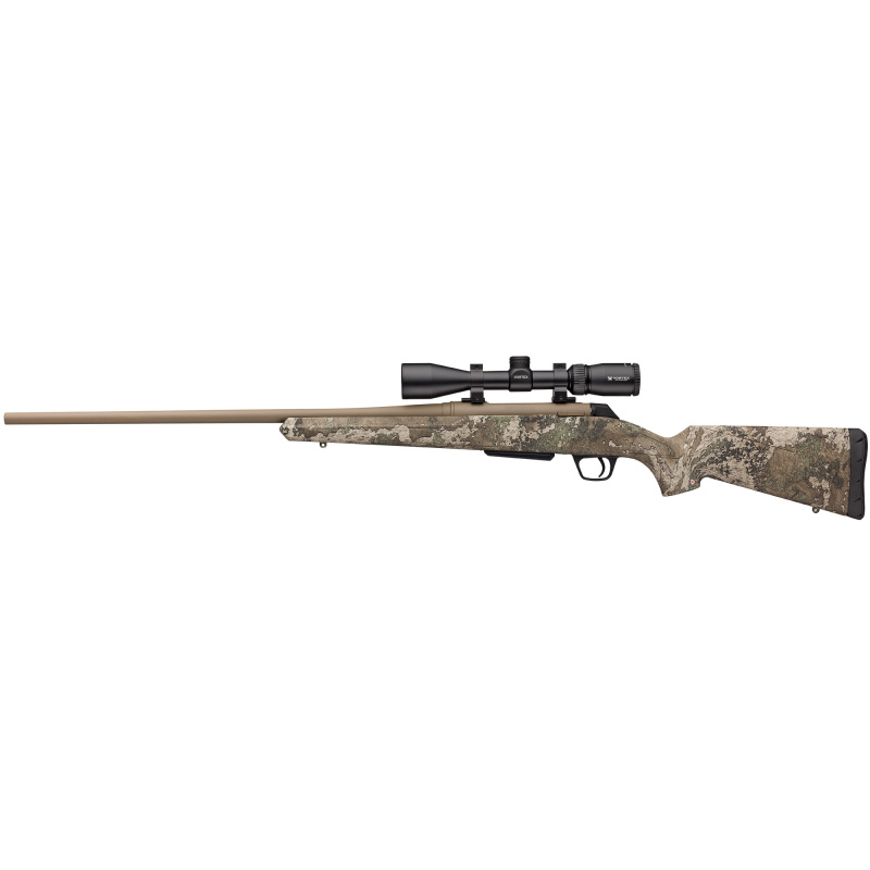 XPR, Bolt Action, 300 Winchester Magnum, 26" Barrel, Flat Dark Earth Finish, True Timber Strata Stock, Vortex Crossfire II 3-9x40 Included, 3 Round 535740233