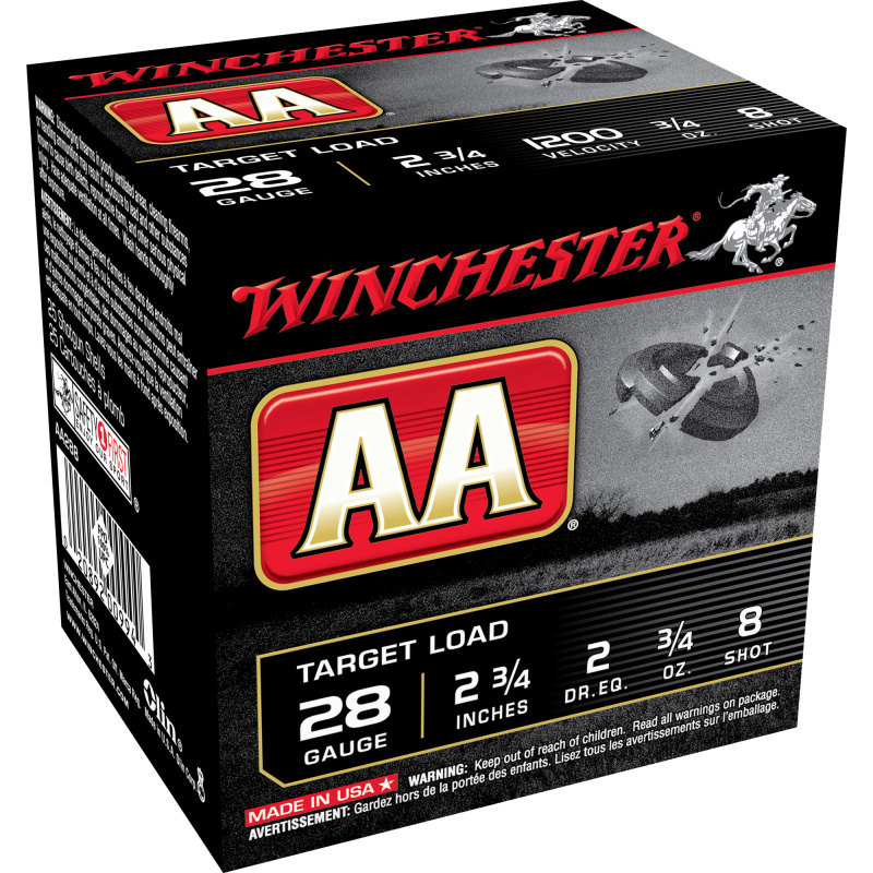 AMMO AA TGT LD 28GA 2.75 .75OZ #8 25/10