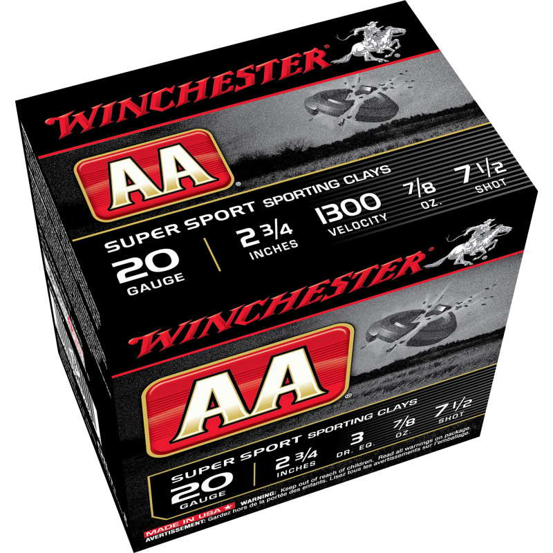 AMMO AA SUPER SPORT SPORTING CLAY 20GA 2.75