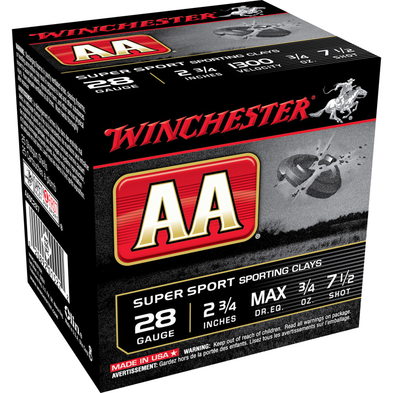 AMMO AA SUPER SPORT SPORTING CLAY 28GA 2.75
