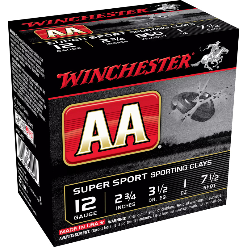 AA Super-Sport 12 Gauge 2.75 Inch 1350 FPS 1 Ounce 7.5 Shot
