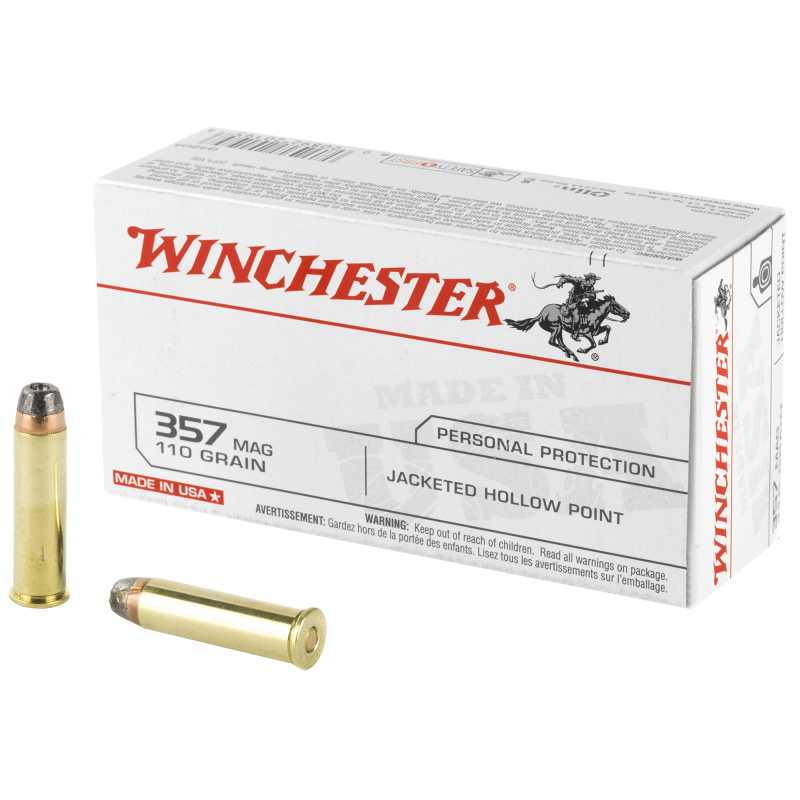 USA Brand .357 Magnum 110 Grain Jacketed Hollow Point