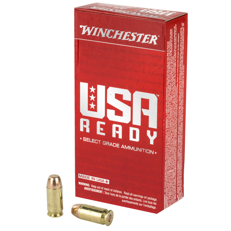 USA Ready, 45ACP, 230 Grain, Full Metal Jacket, 50 Round Box RED45