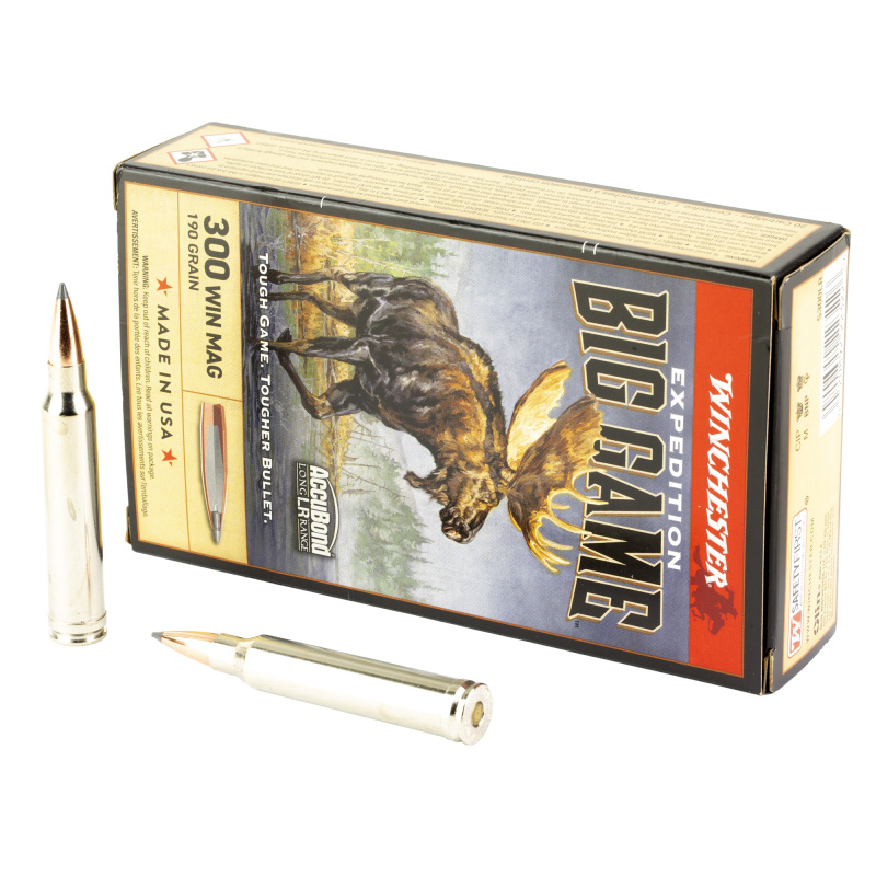 Expedition Big Game Long Range .300 Winchester Magnum 190 Grain Accubond