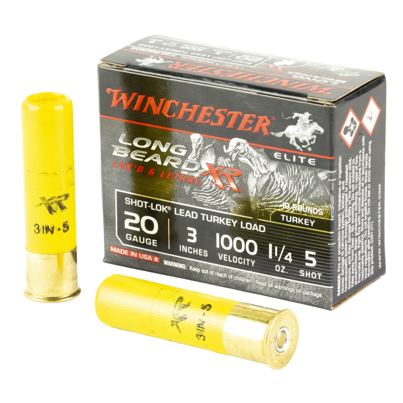 Long Beard XR 20 Gauge 3 Inch 1000 FPS 1.25 Ounce 5 Shot